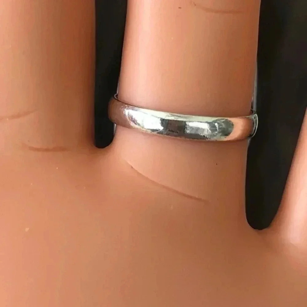 SIZE 7 Large Oval Copper Ethiopian Opal 925 Sterling Silver Ring NWT - Picture 4 of 5